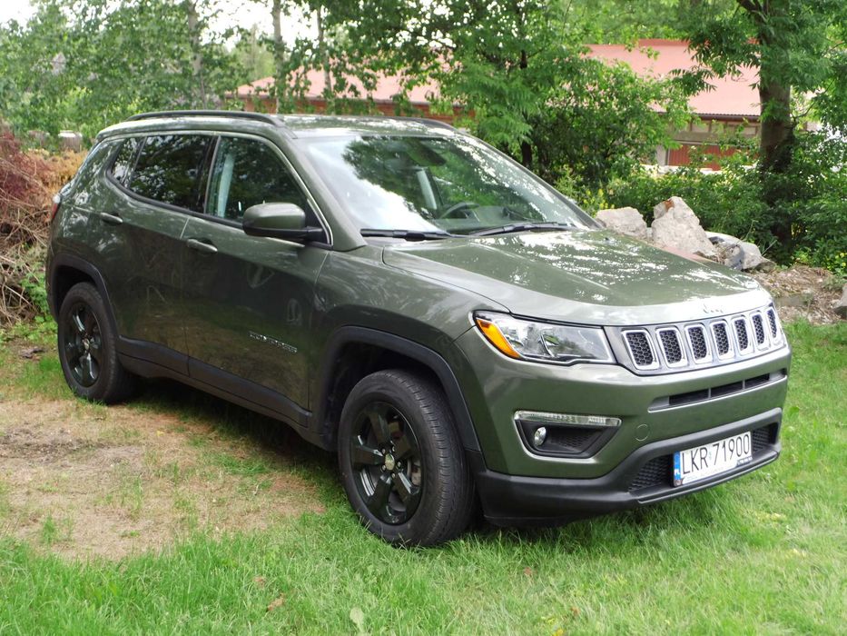 Jeep Compass zadbany jak nowy, z gazem, mały 65 tys przebieg 2020r