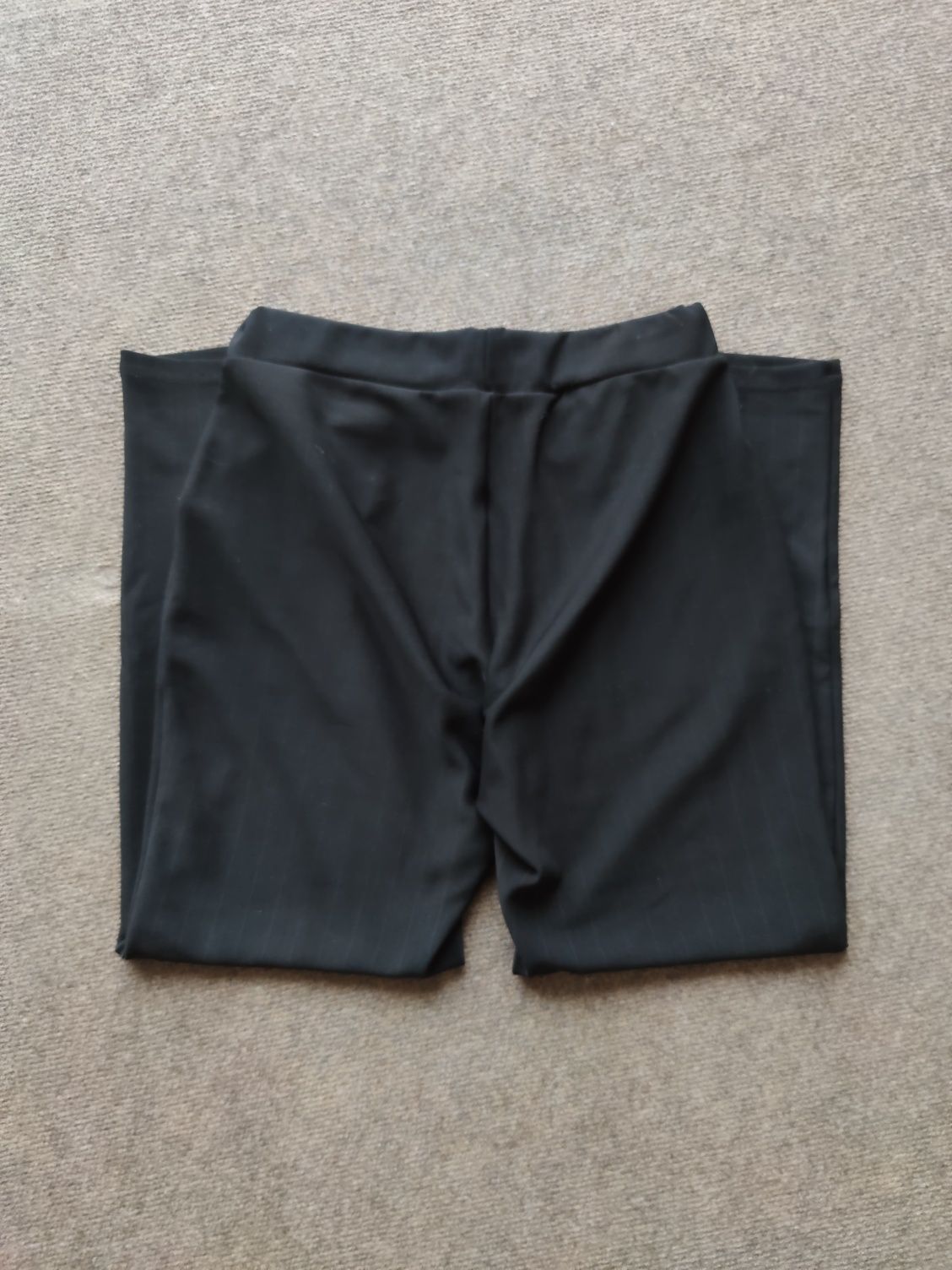 Czarne eleganckie spodnie damskie M-XL