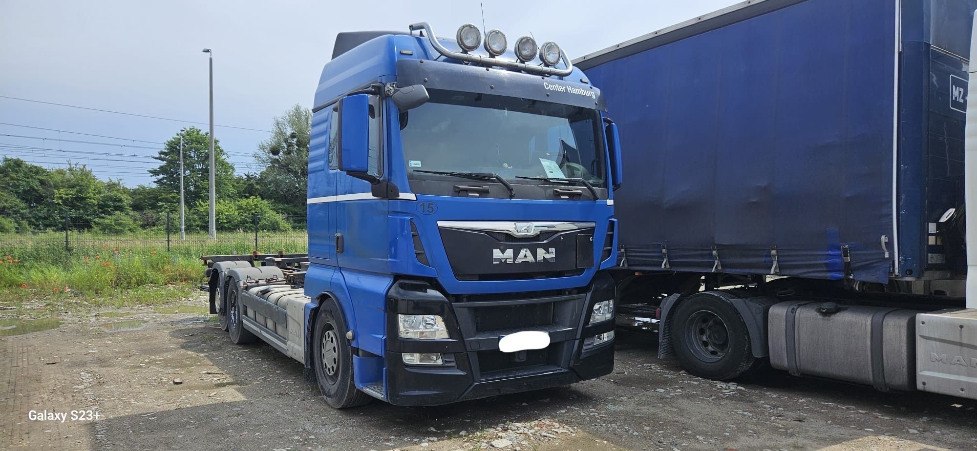 MAN 26 440 6x2 przewóz kontenerów e6 zadbany bdf  Man tgx e6 26 440 6x2 winda zadbany przewóz kontenerów bdf zamiana