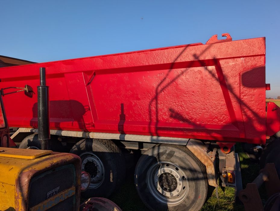 Przyczepa wywrotka tridem tandem