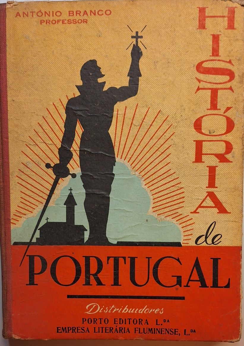 Manual escolar anos 50 de história de Portugal