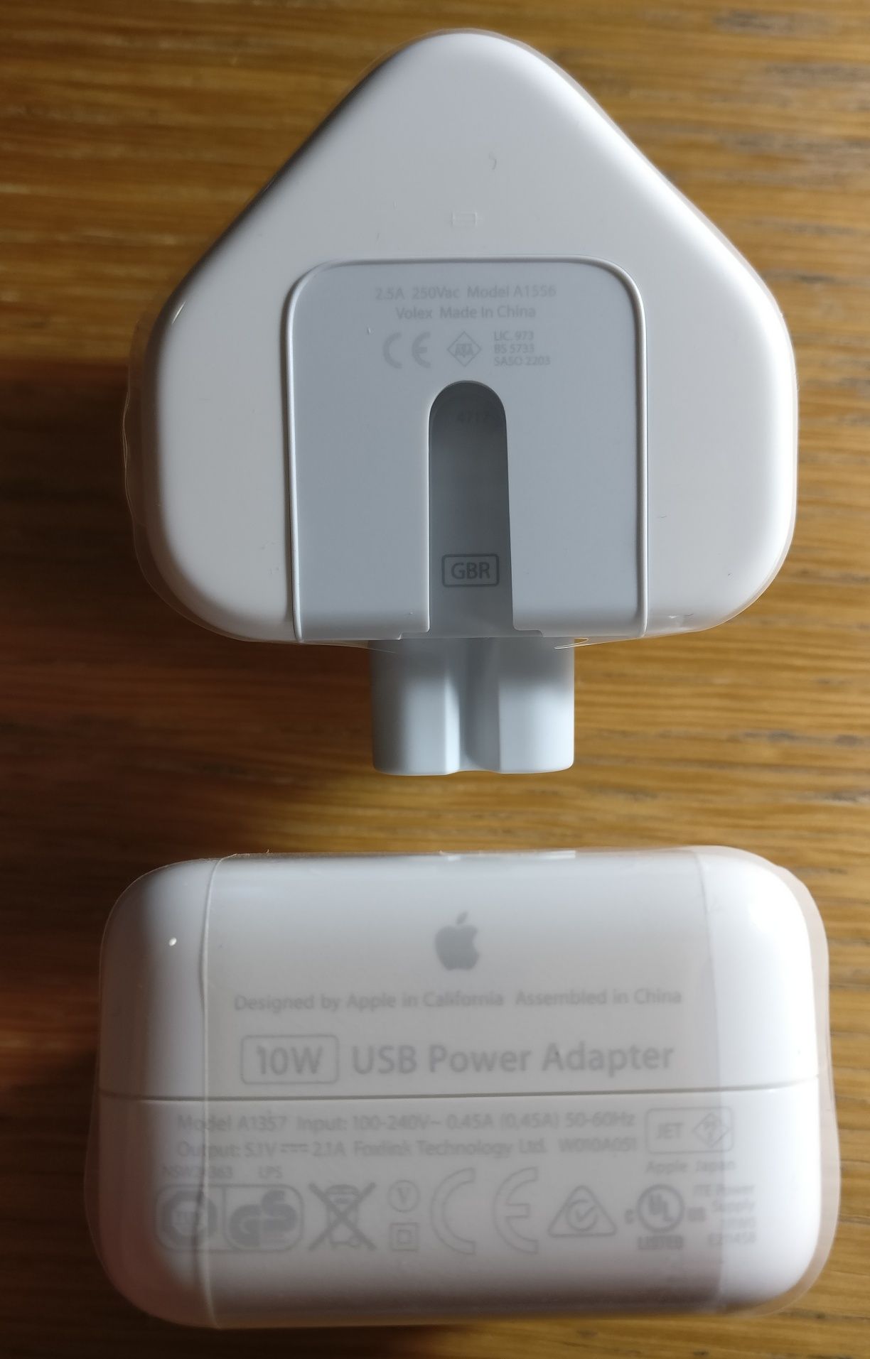 Conjunto Apple USB carregador/adaptador/transformador