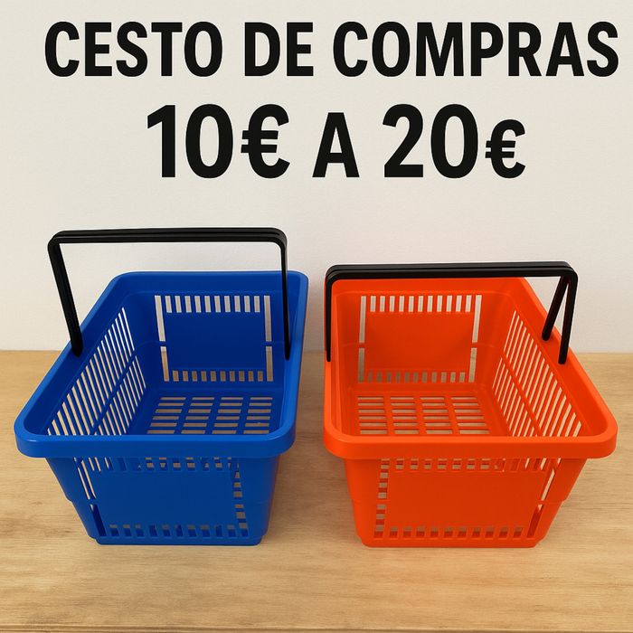 Cesto de compras para lojas