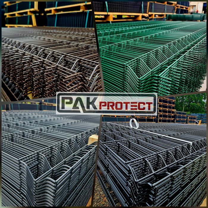 PRODUCENT Ogrodzenie panelowe 3D 2D h- 153cm Panel, Podmurówka