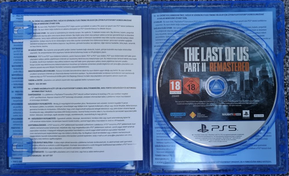 PS5 The Last Of Us Part II 2 REMASTERED