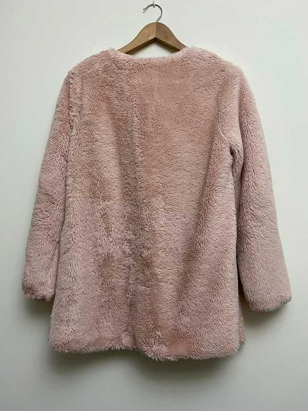 casaco de pelo fur coat abrigo cor de rosa