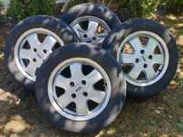 Koła Ford Focus MK1 15", alufelgi, opony letnie bdb + zapas