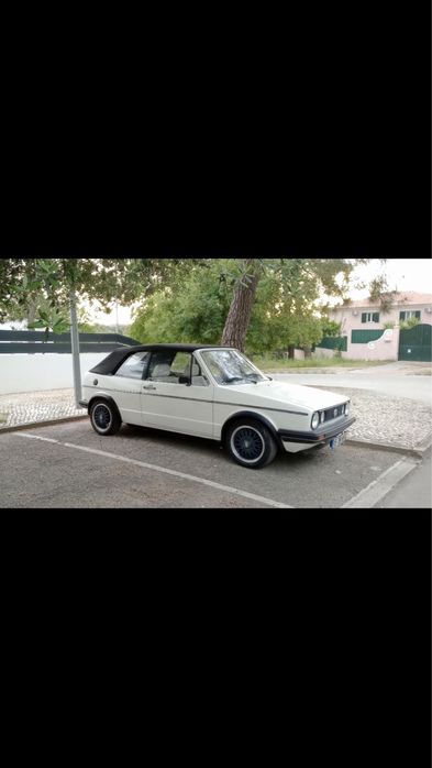 Vw MK1 cabrio 1.6 troco por jipe
