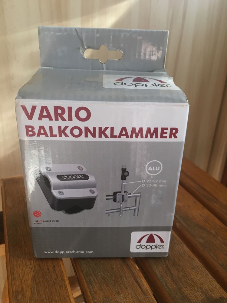Uchwyt balkonowy doppler