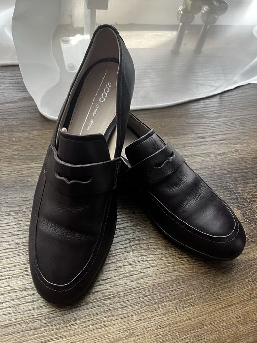 Лофери бренду ecco оригінал 38 розмір