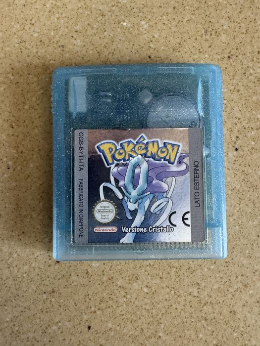 Pokemon Cristal gameboy