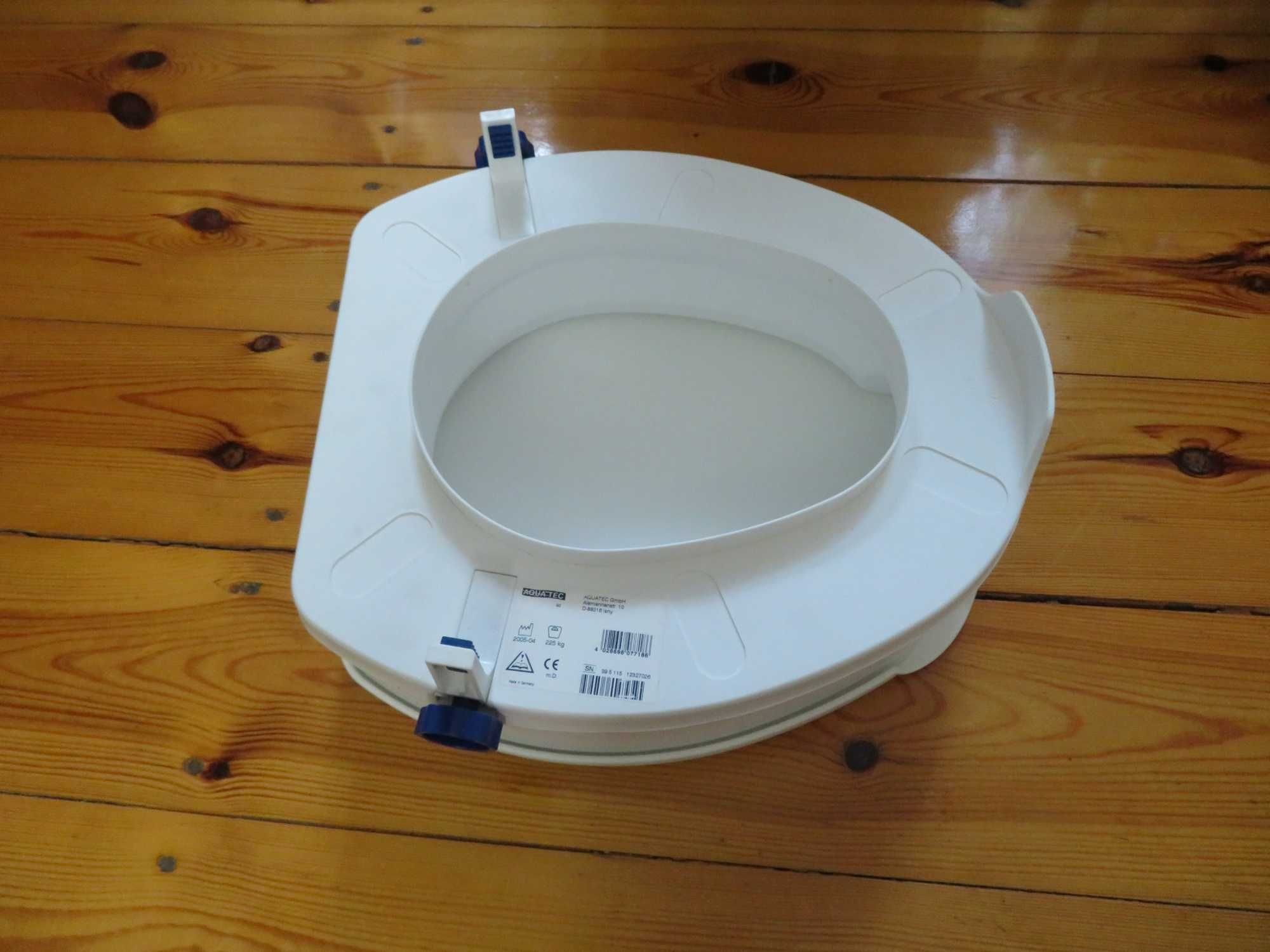 NASADKA na toaletę WC nakładka  SOLIDNA 225kg