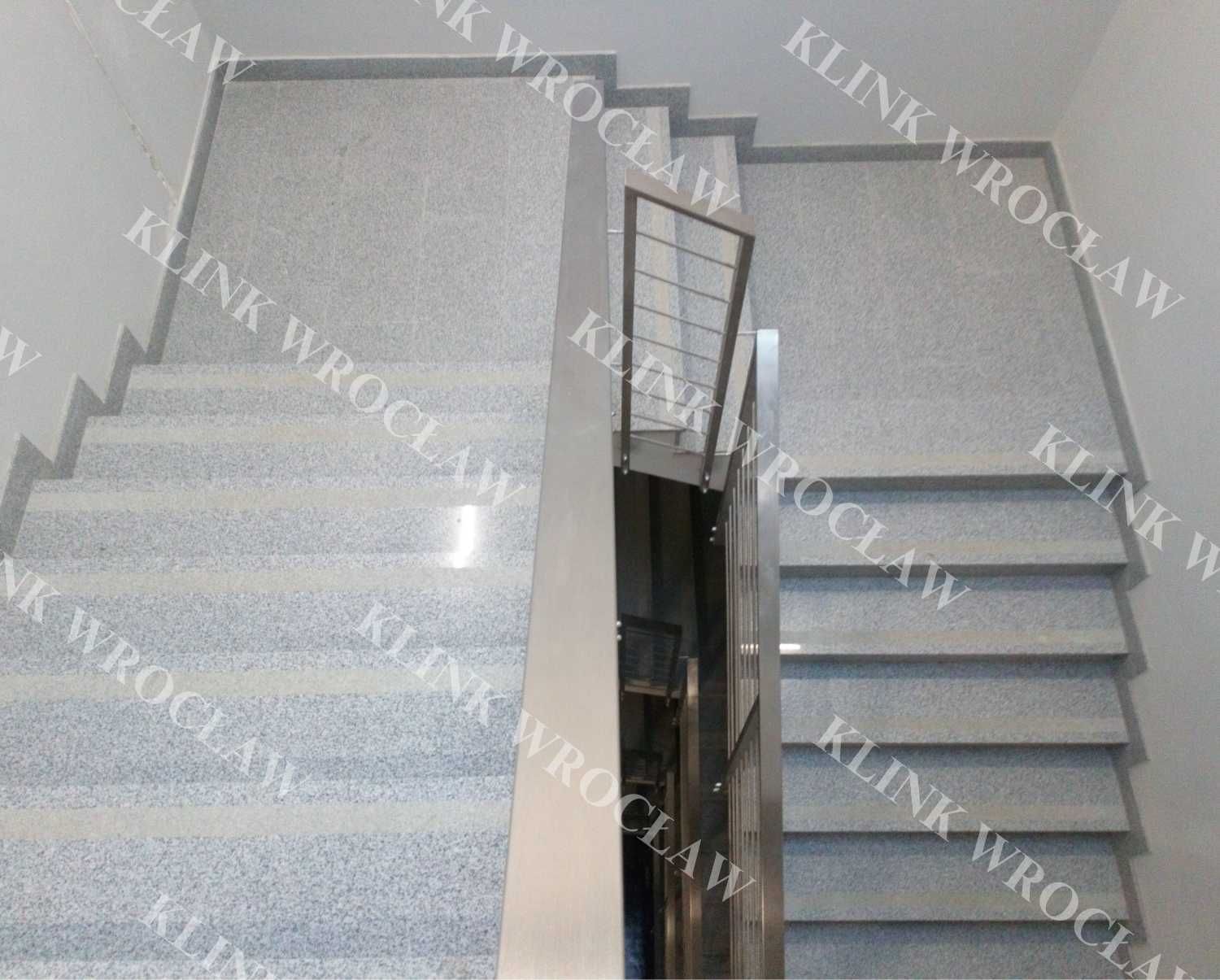 GRANIT G603 BIANCO CRISTAL - Schody granitowe, stopnice polerowane