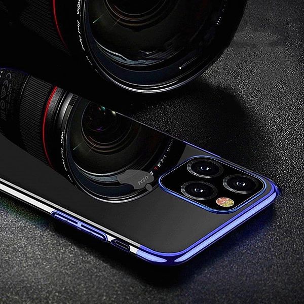 Clear Color case żelowy pokrowiec etui z metaliczną ramką iPhone 13 mi