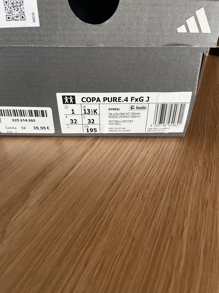 Korki ADIDAS COPA dla dziecka+ ochraniacze
