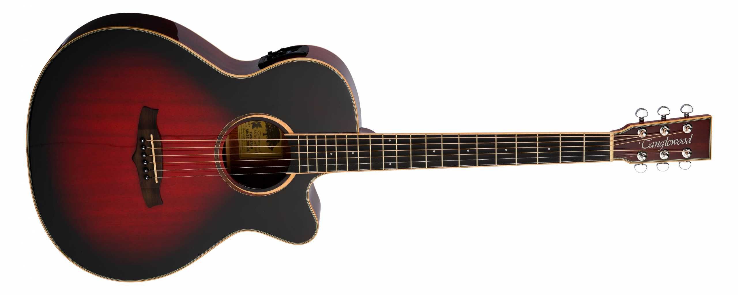 TANGLEWOOD TW4 CE AVB gitara elektroakustyczna TW4CEAVB lity top mahoń