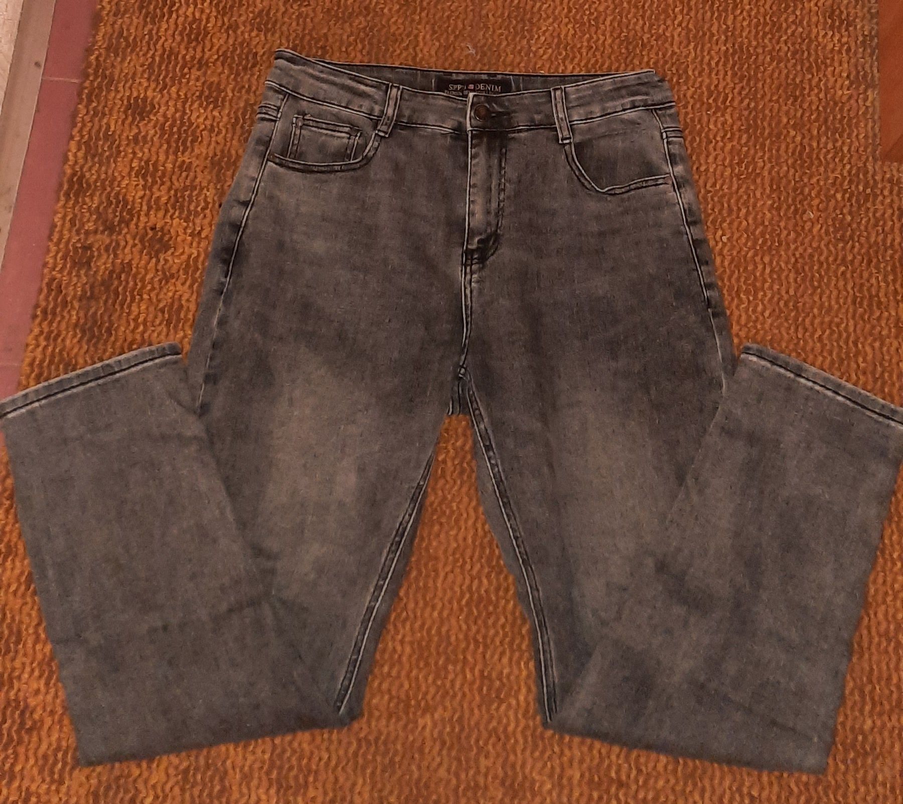 Джинсы SPP's Denim оригинал, модные джинсы M32 L30 серые Стамбул