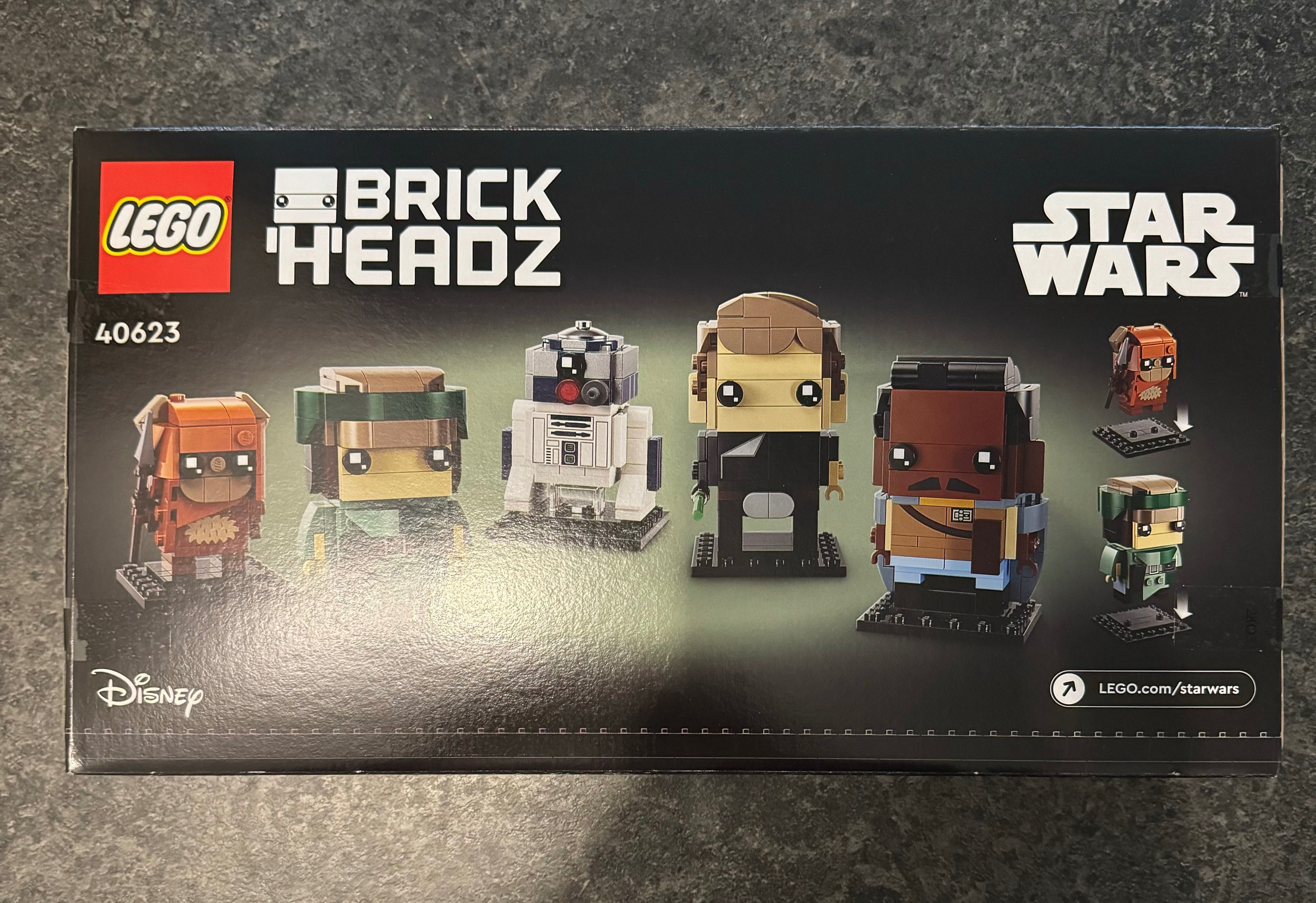 LEGO 40623 BrickHeadz Bohaterowie bitwy o Endor Star Wars