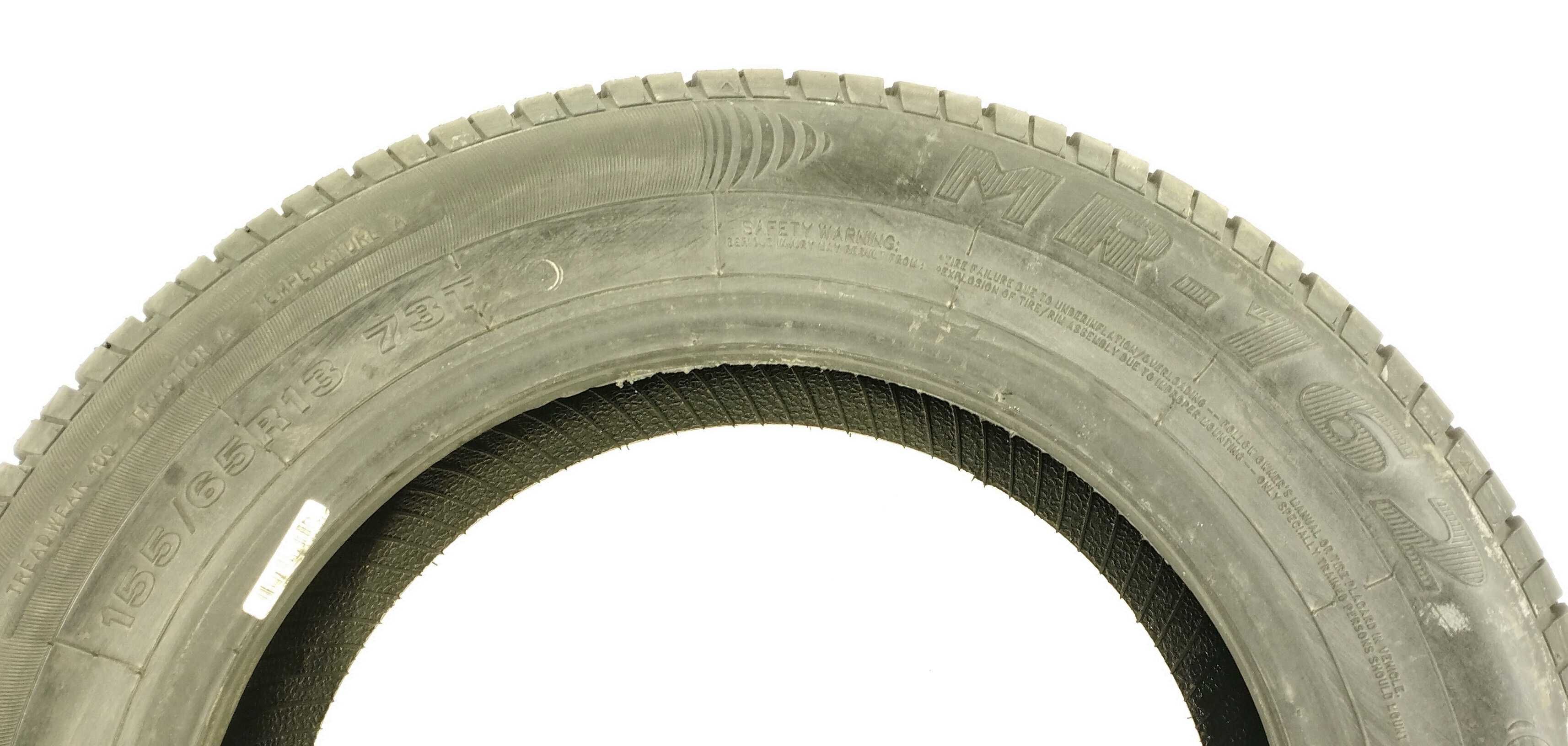 2x 155/65 R13 Mirage opony letnie 7 mm / montaż