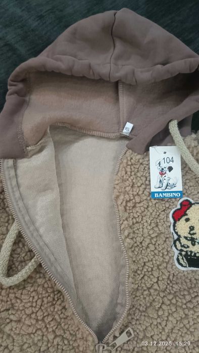 Зимній теплий дитячий костюм 2 ка 104 розмір