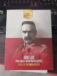 100 lat Polskiej Niepodległości, album+medal