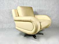Fotel DESIGN loft VINTAGE skóra SPACE age