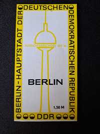 Berlin bilet na wieżę telewizyjną z czasów NRD DDR
