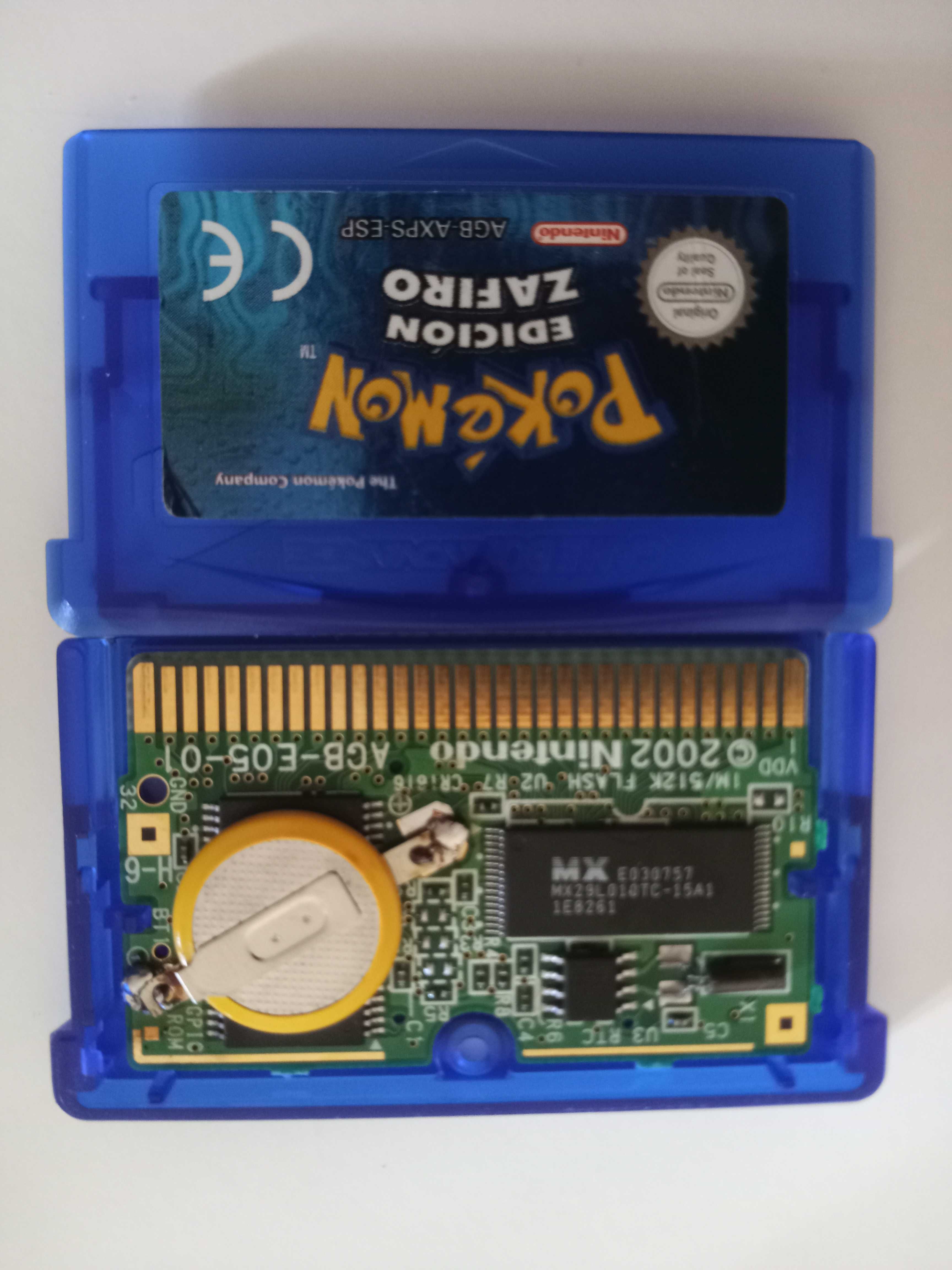 Jogo Pokémon safira gameboy advance
