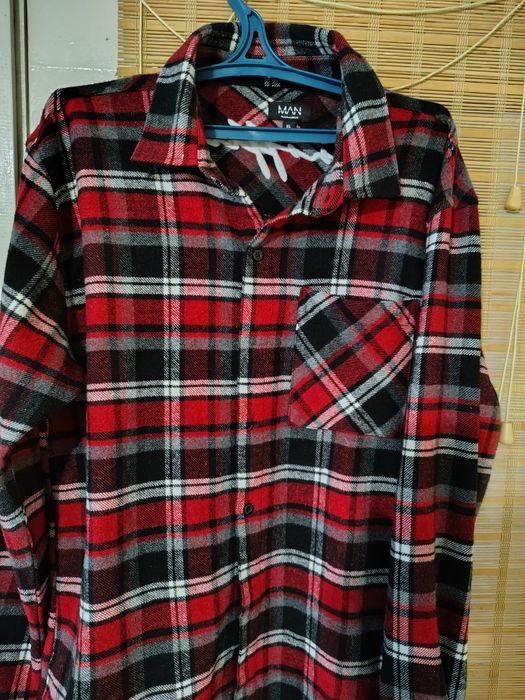 Чоловічи фланелеві сорочки у клітинку бренду MAN
