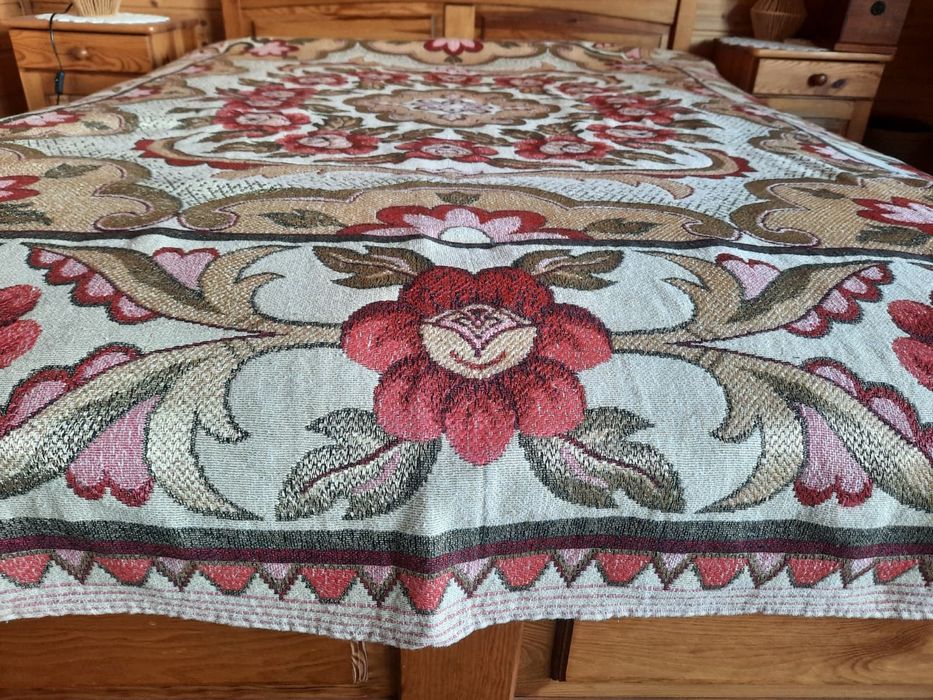 Narzuta Cepelia  kapa PRL vintage retro 190x220