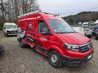 Volkswagen CRAFTER 2021 ROK 4x4  DSG AUTOMAT 4MOTION  ŚREDNI Francja hak kamera navi Uszkodzony