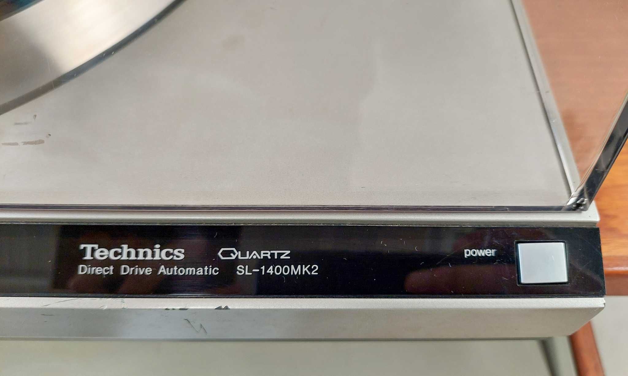 Gira-discos Technics SL-1400 MK2 c/ Shure M95ED