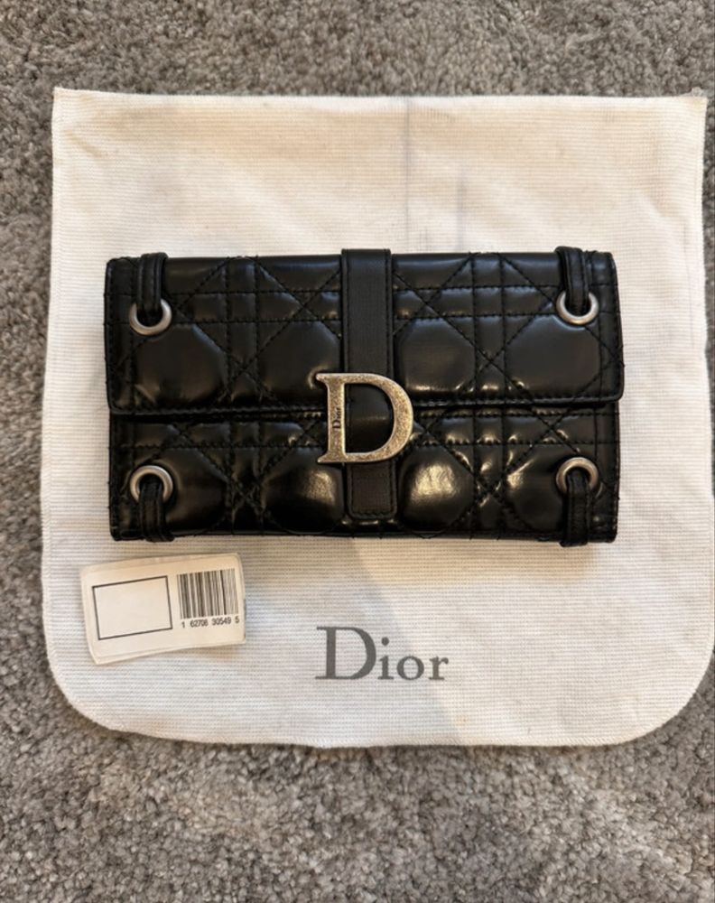 Carteira Christian Dior longa