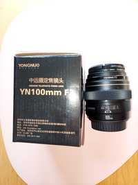 Obiektyw Yongnuo YN 100 mm f/2,0 do Canon EF