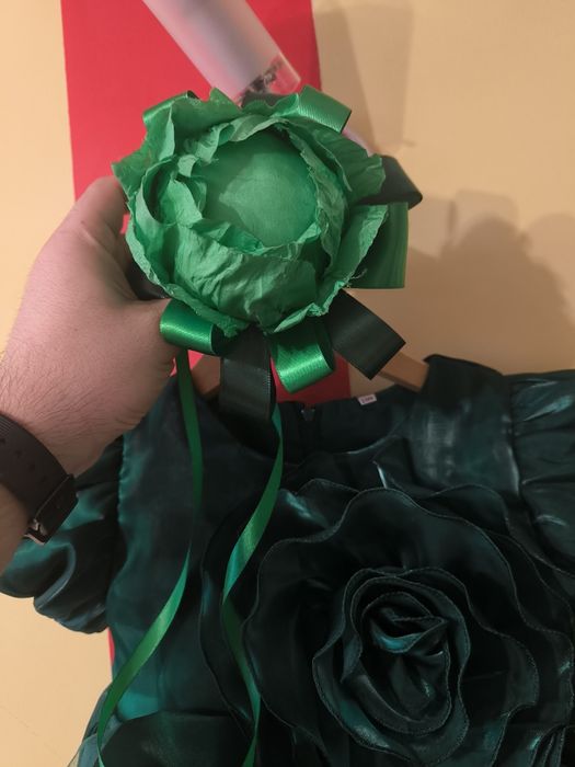 Дитяче плаття Капусточка з обручом