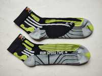 в'язані X-SOCKS Шкарпетки RUN SPEED TWO 43-47 black-green рукоділля