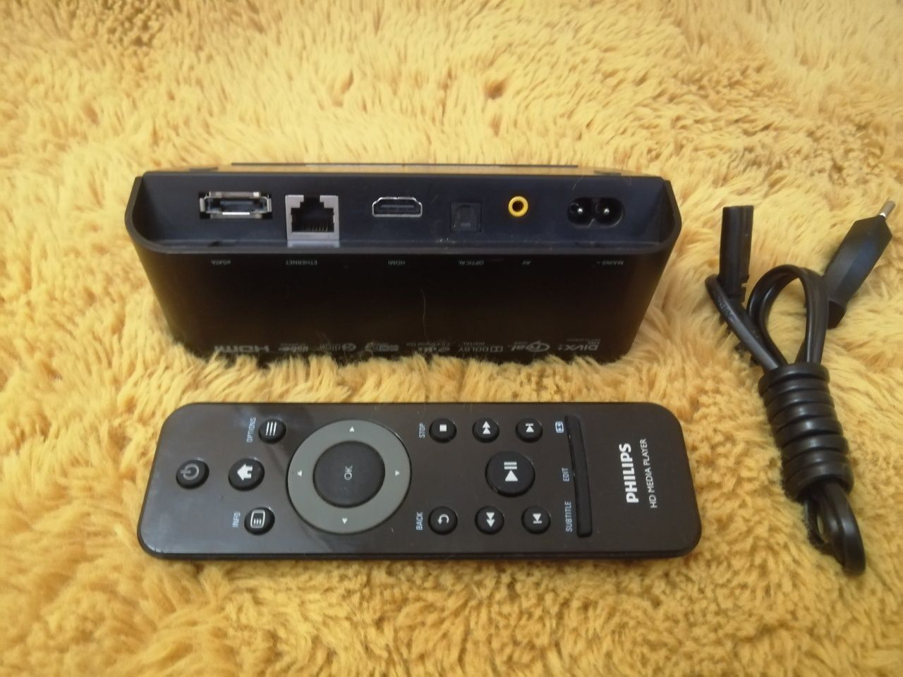 Odtwarzacz multimedialny Philips HMP5000/12 Wi-Fi, DLNA, Dolby Digital