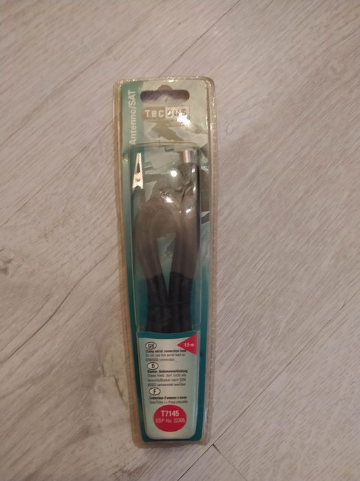 Антенний провід з зажимом. VIVANCO