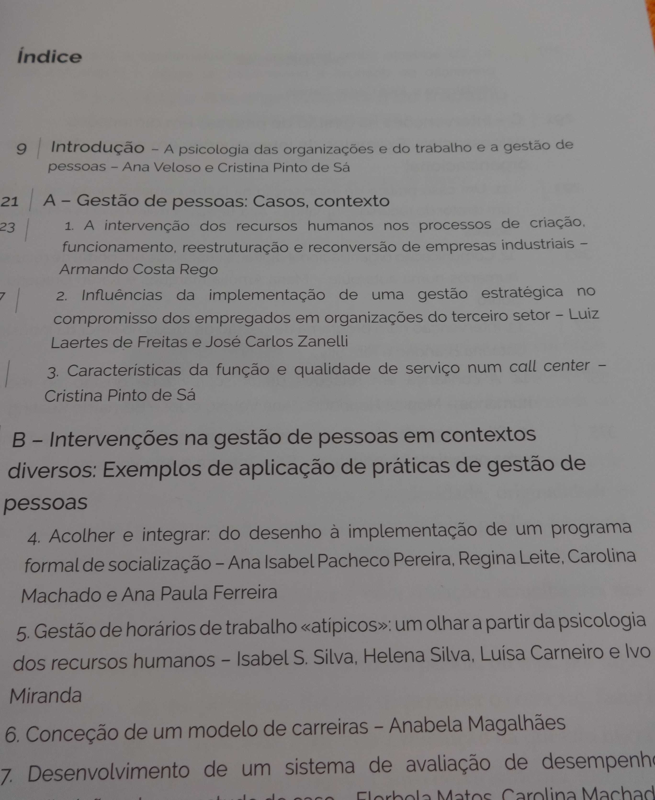 Livro “Da Psicologia à Gestão de Pessoas”