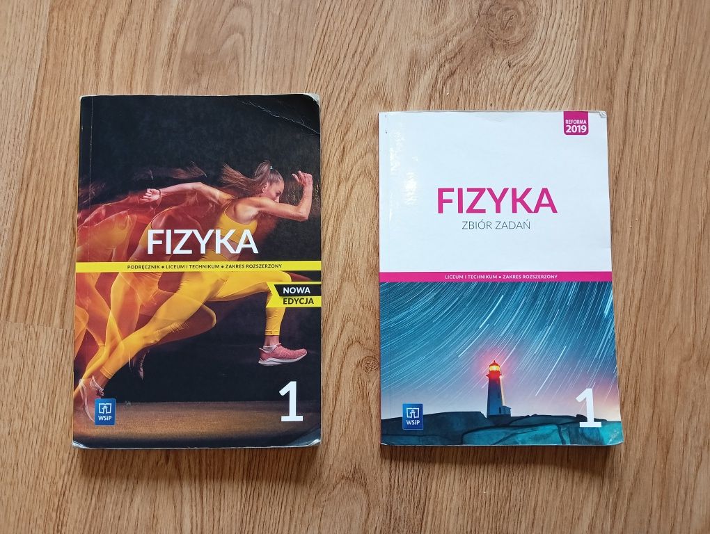 Zestaw Podręcznik+zbiór klasa 1 rozszerzona fizyka