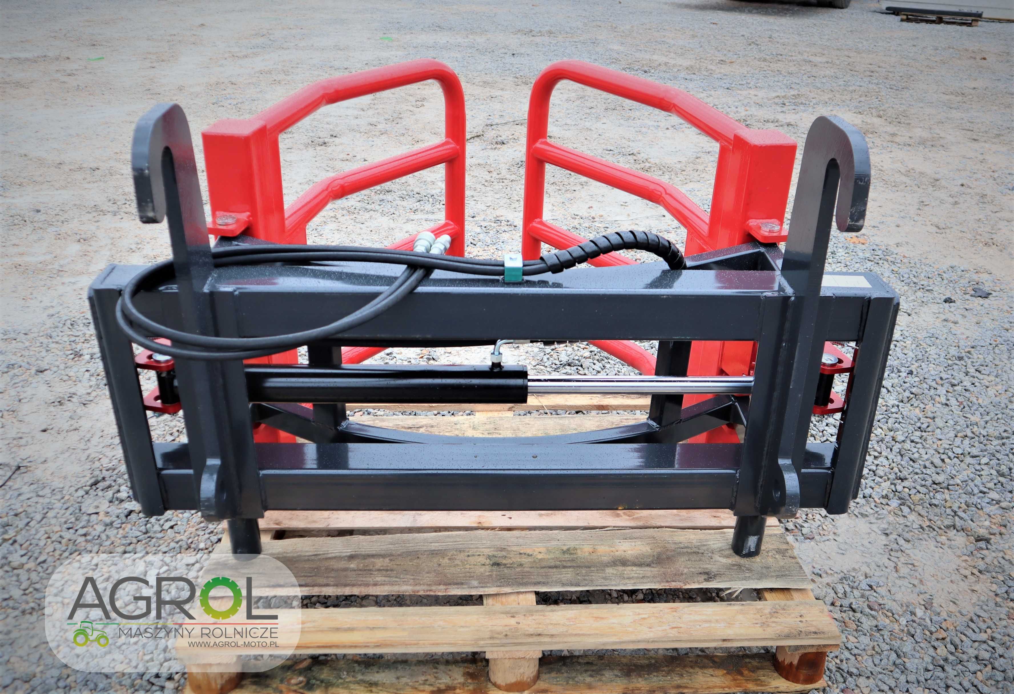 Chwytak do bel duży JCB Q-FIT ładowarka Inter-Tech 1 siłownik