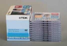 CDs e DVDs virgens NOVOS - Últimas unidades