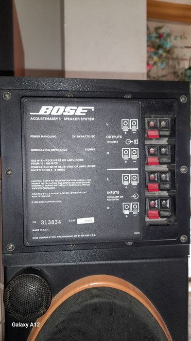 Subwoofer Bose acoustimass 3