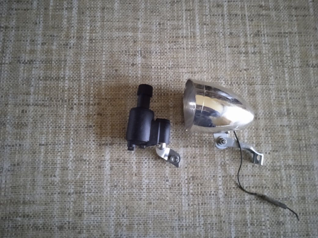 Lampa rowerowa + dymamo