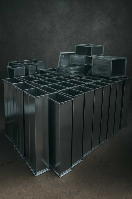 повітропровід для вентиляціі, цинкова труба, окожушка, аспірація