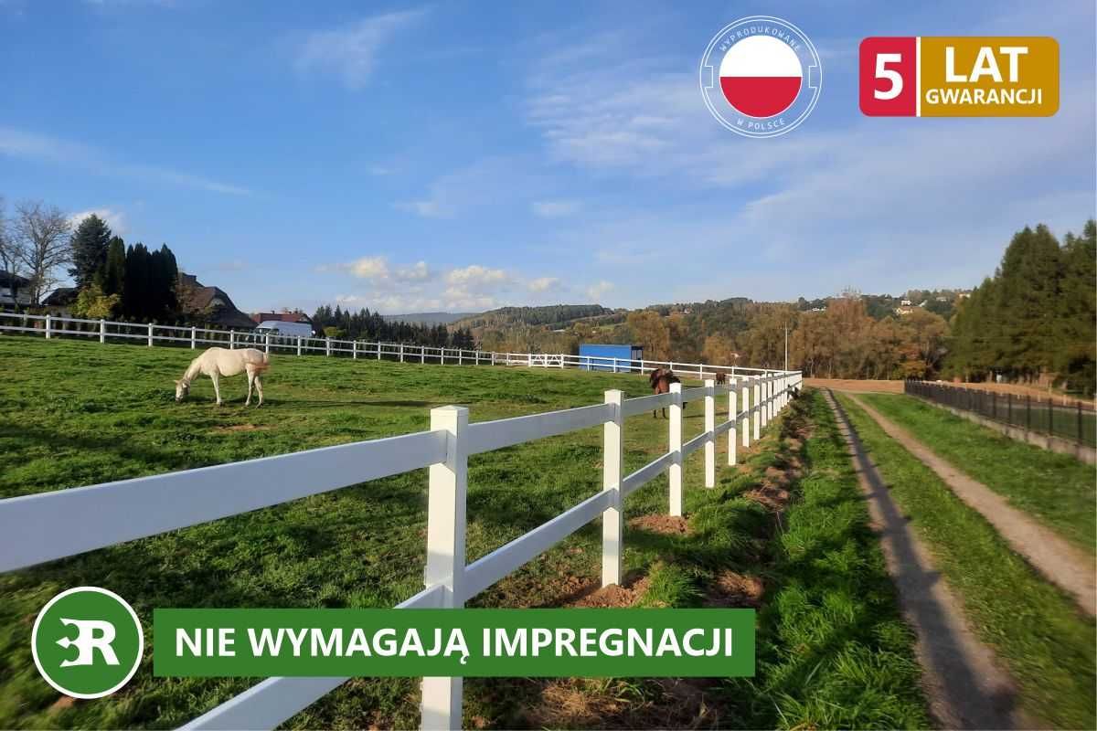 Ogrodzenia dla koni z PCV Texas II - 5 LAT GWARANCJI