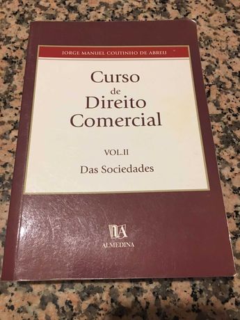 Curso de Direito Comercial (Vol. II) – Jorge Manuel Coutinho de Abreu