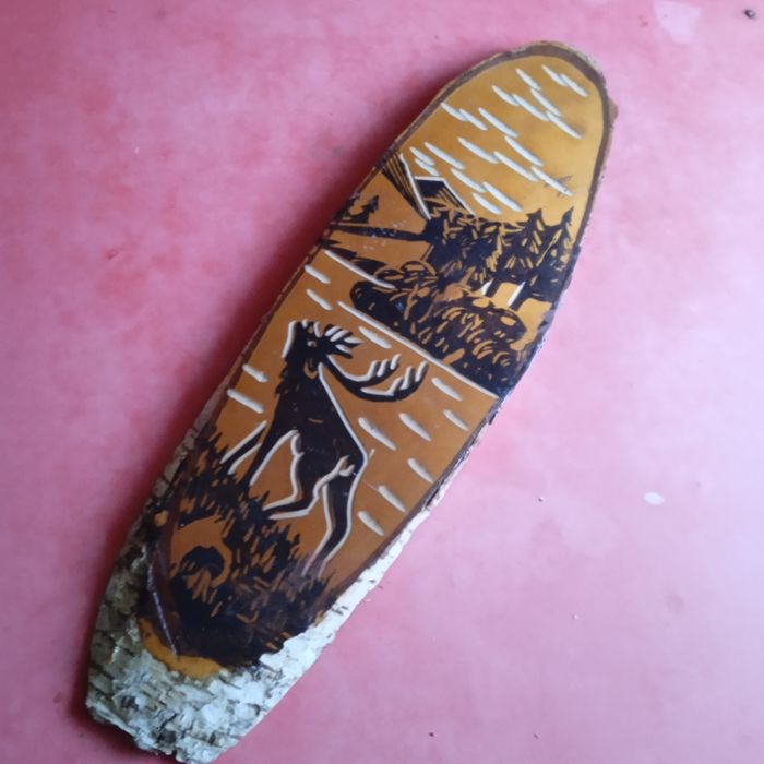 Декоративна картина на дереві.