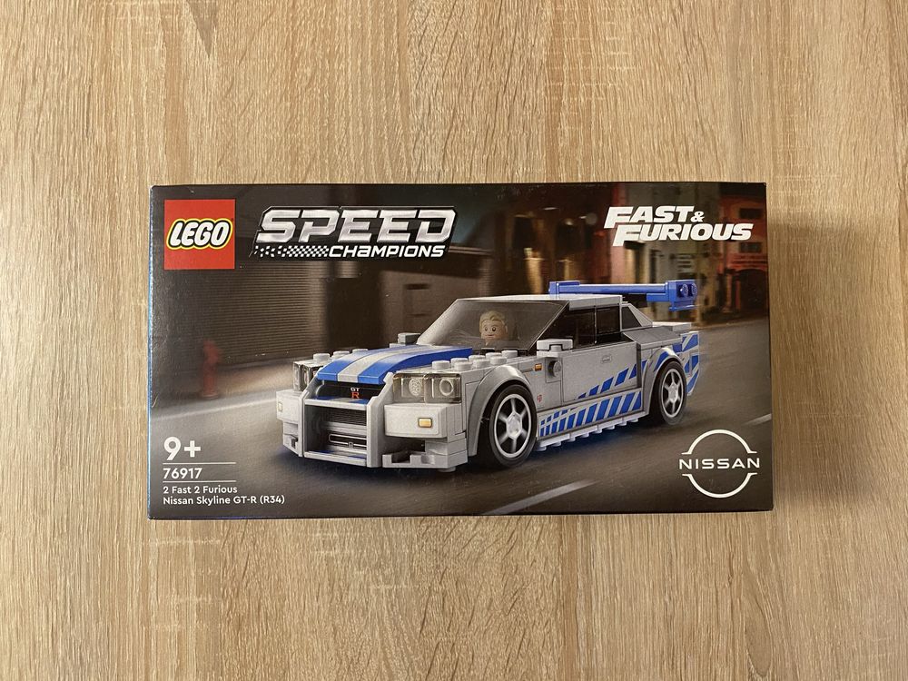 Nowe Klocki LEGO Nissan Skyline GT-R -R34 Speed Champions 76917 New