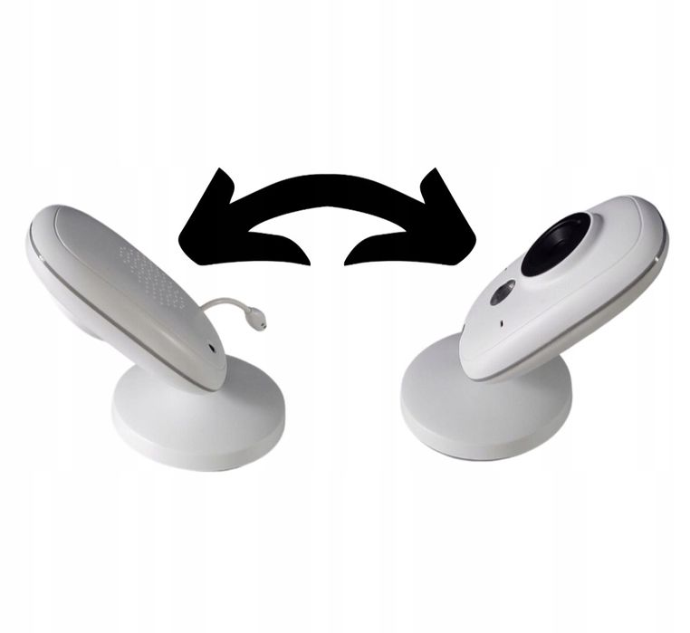 NIANIA ELEKTRONICZNA Kamera na żywo LCD tryb nocny ekran LCD z mikrofo